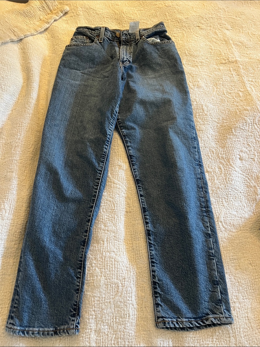 Vintage Y2K Gap Classic Stretch Straight Leg Ankle Jeans Sz 2 Blue 2005